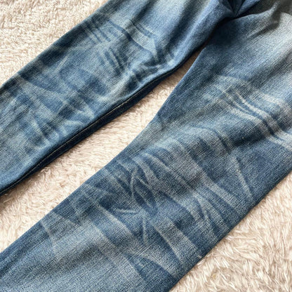 美品 RRL stretch skinny selvedge denim 25