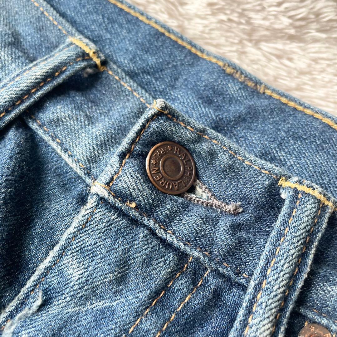 美品 RRL stretch skinny selvedge denim 25