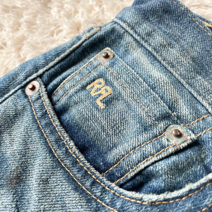 美品 RRL stretch skinny selvedge denim 25